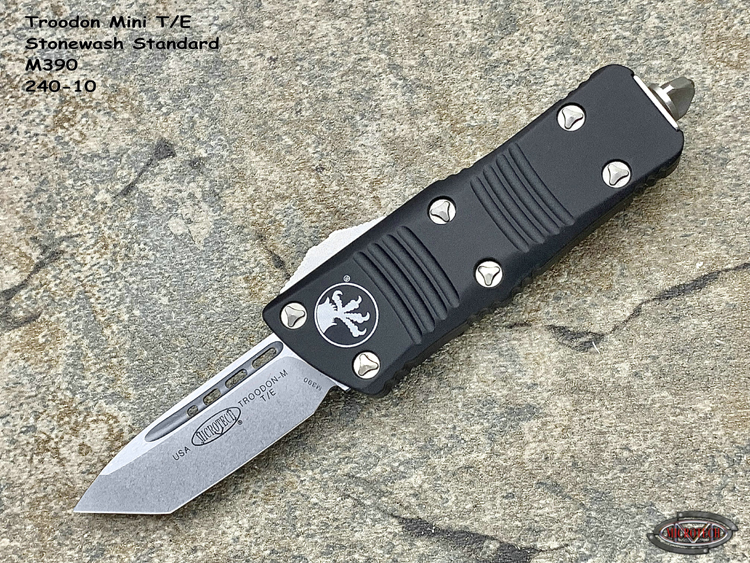 Microtech ΢ 240-10 Troodon Mini T/E ˳  ʯϴM390в Tantoͷֱ(ֻ